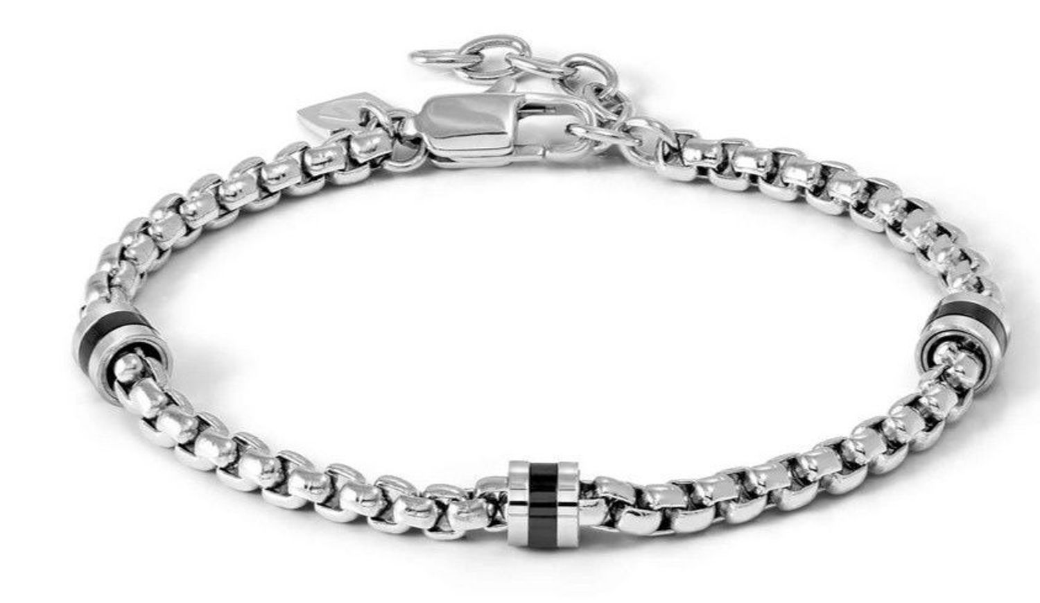 Bransoletka męska Nomination Manvision 133021 015 – stal nierdzewna, czarne detale PVD (2).jpg